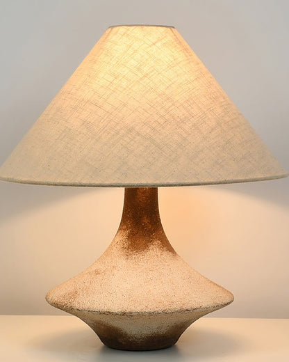Rustic Earthenware Ceramic Table Lamp