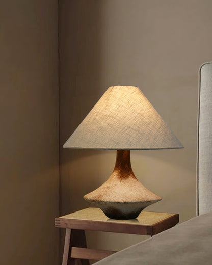 Rustic Earthenware Ceramic Table Lamp