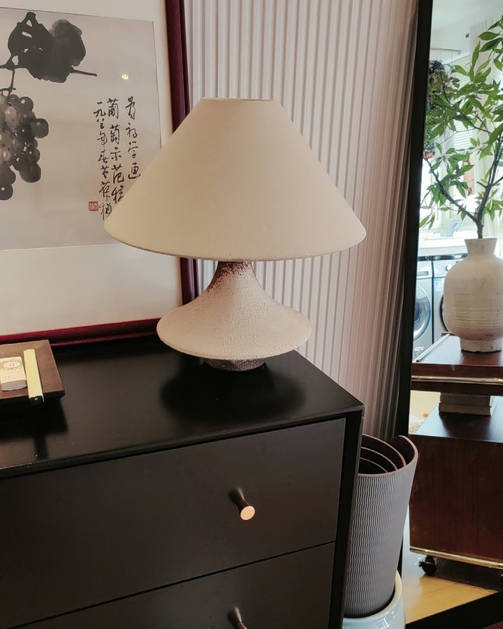 Rustic Earthenware Ceramic Table Lamp
