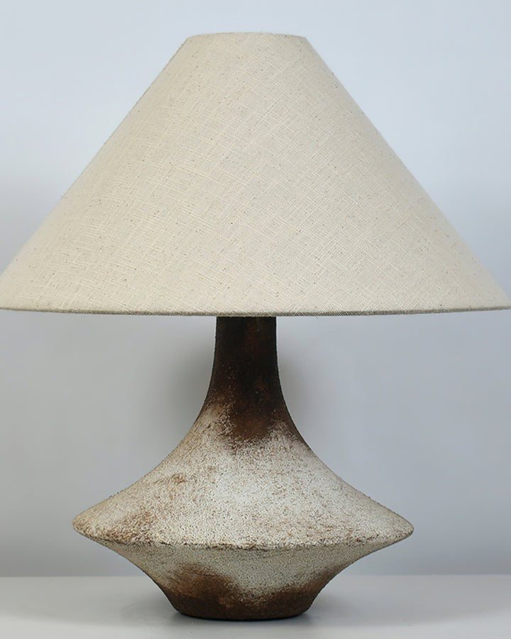 Rustic Earthenware Ceramic Table Lamp