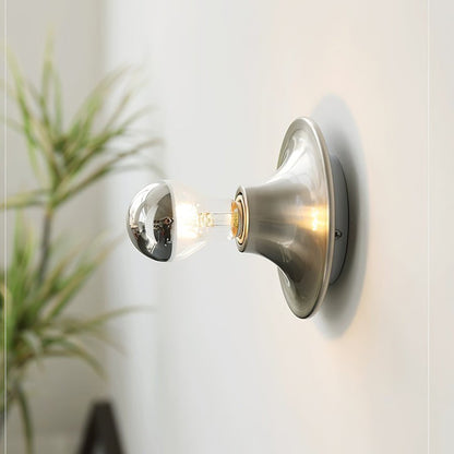 Sculptural Halo LED Wall Sconce