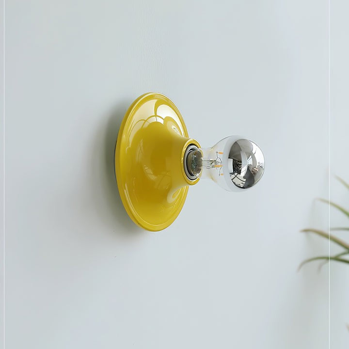 Sculptural Halo LED Wall Sconce