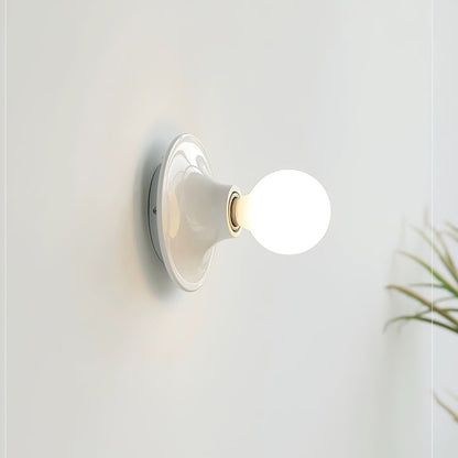 Sculptural Halo LED Wall Sconce