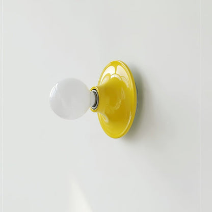 Sculptural Halo LED Wall Sconce