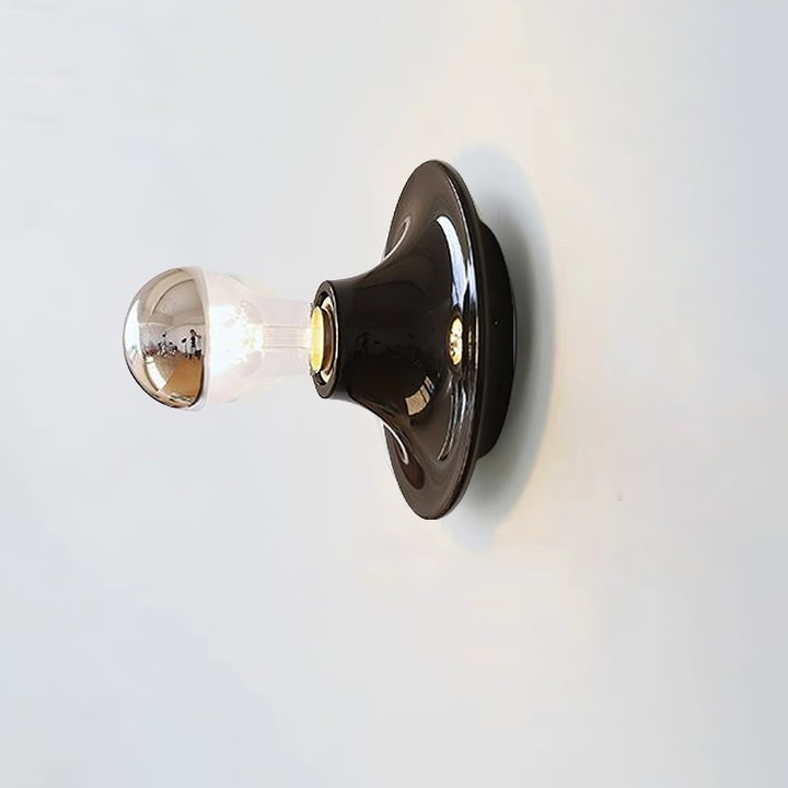 Sculptural Halo LED Wall Sconce