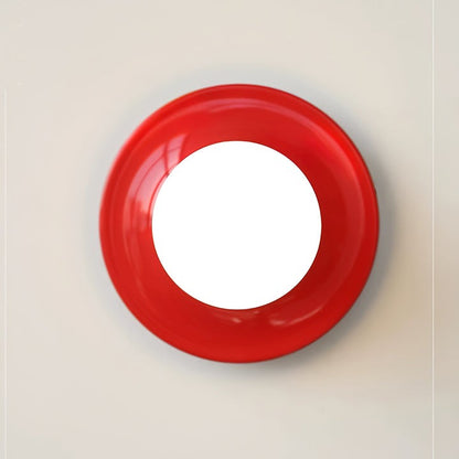 Sculptural Halo LED Wall Sconce