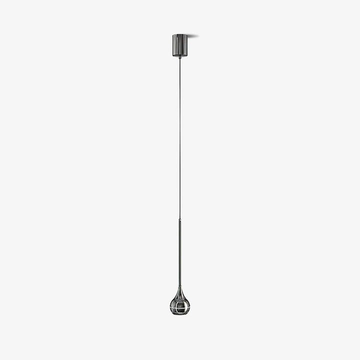 Sleek Acrylic LED Pendant Light with Clear Shade