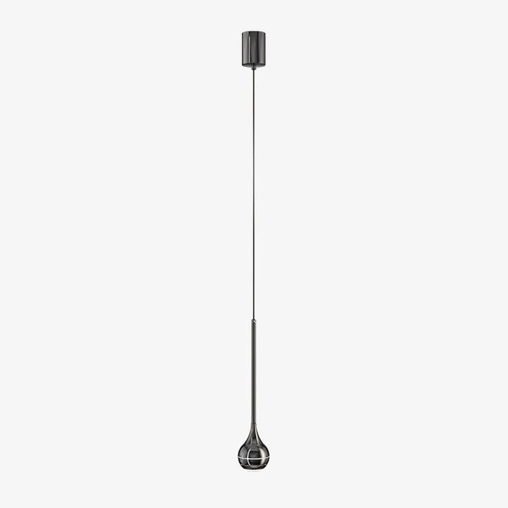 Sleek Acrylic LED Pendant Light with Clear Shade