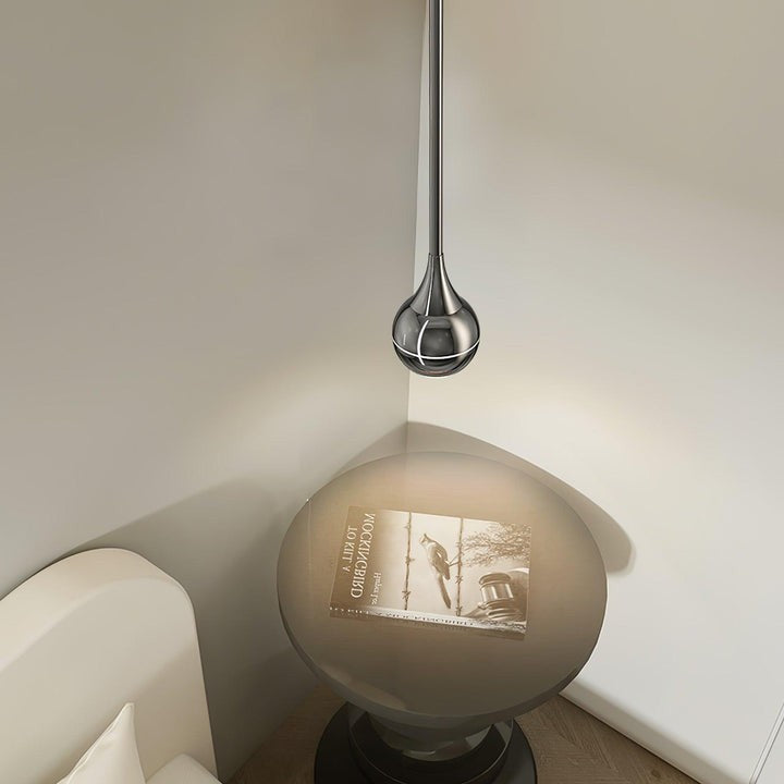 Sleek Acrylic LED Pendant Light with Clear Shade