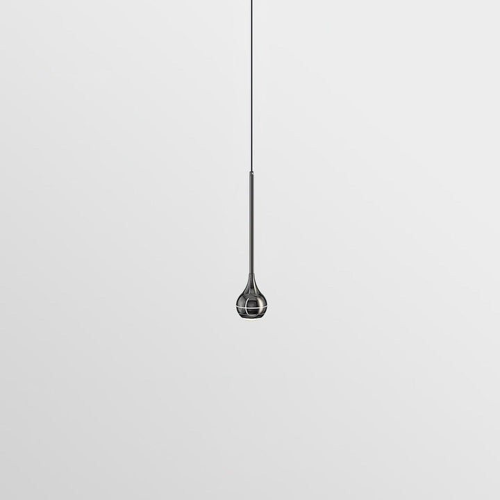 Sleek Acrylic LED Pendant Light with Clear Shade