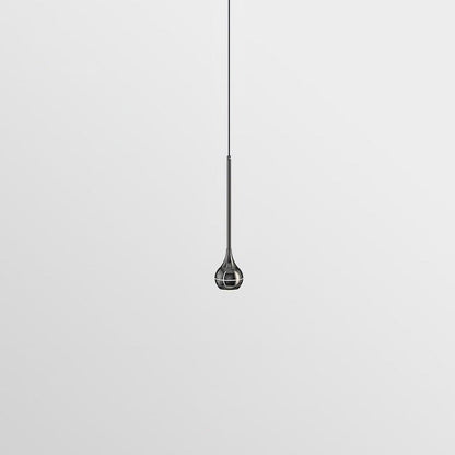 Sleek Acrylic LED Pendant Light with Clear Shade