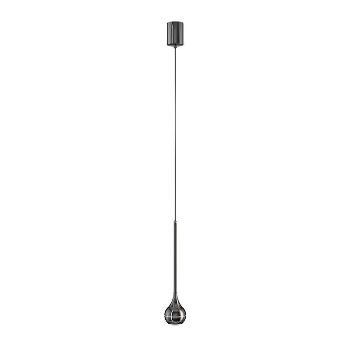 Sleek Acrylic LED Pendant Light with Clear Shade