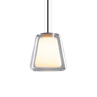 Sleek Glass Modern Pendant Light