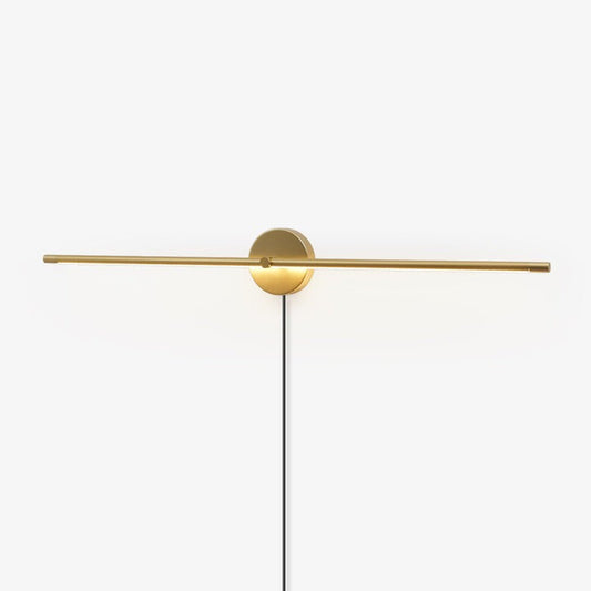 Slim Linear LED Plug-In Wall Sconce