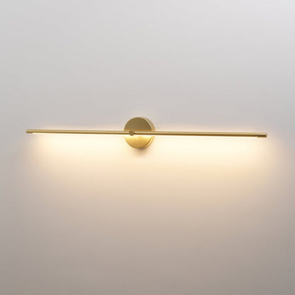 Slim Linear LED Plug-In Wall Sconce