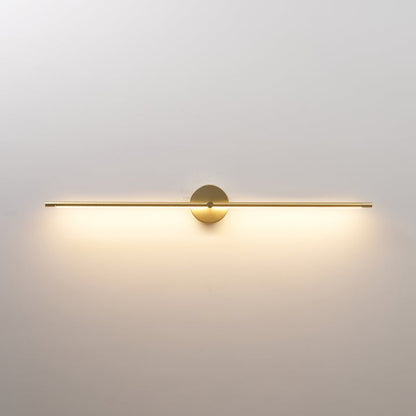 Slim Linear LED Plug-In Wall Sconce