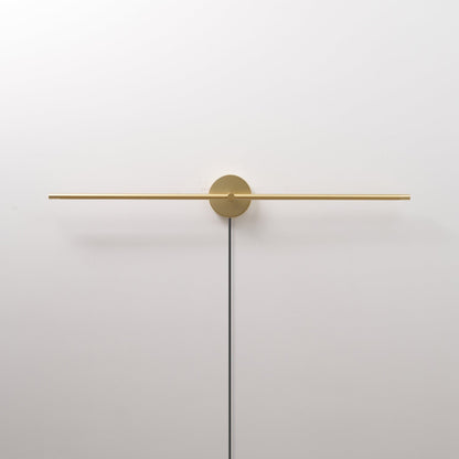 Slim Linear LED Plug-In Wall Sconce