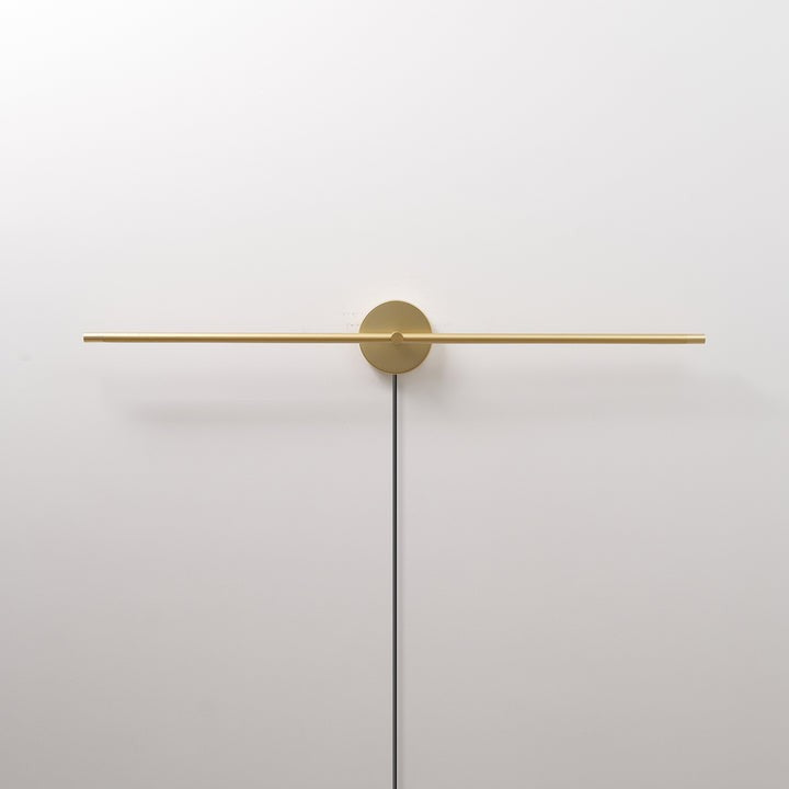 Slim Linear LED Plug-In Wall Sconce