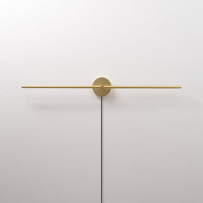 Slim Linear LED Plug-In Wall Sconce