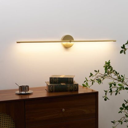 Slim Linear LED Plug-In Wall Sconce