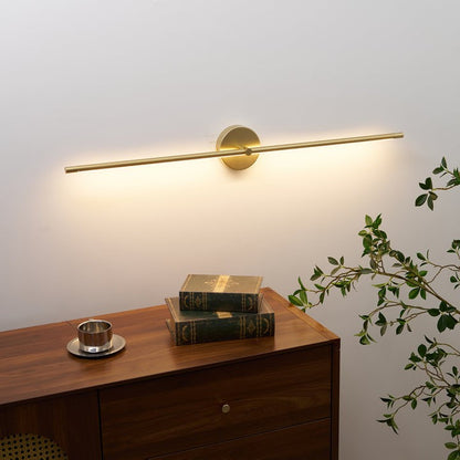 Slim Linear LED Plug-In Wall Sconce
