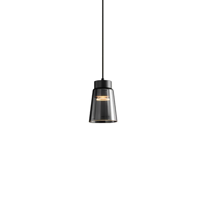 Smoky Gray Aluminum LED Pendant Light