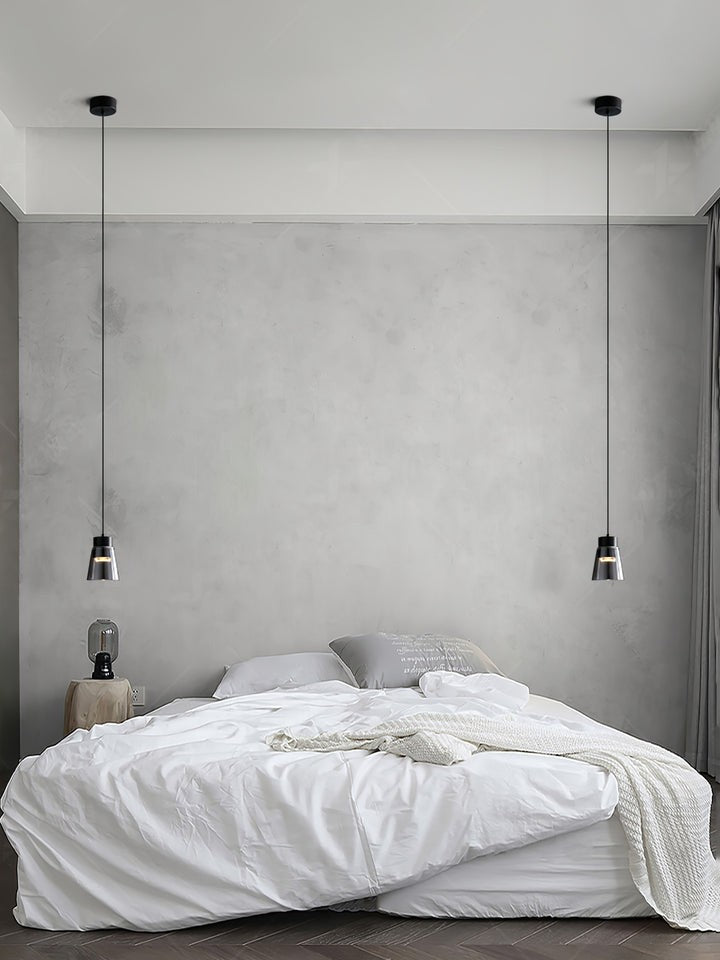 Smoky Gray Aluminum LED Pendant Light