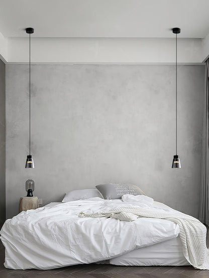 Smoky Gray Aluminum LED Pendant Light