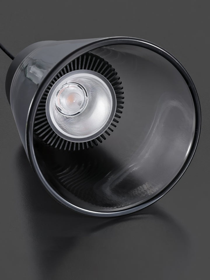 Smoky Gray Aluminum LED Pendant Light