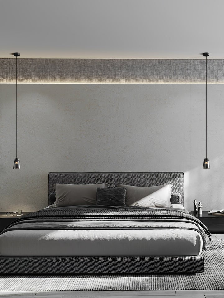Smoky Gray Aluminum LED Pendant Light