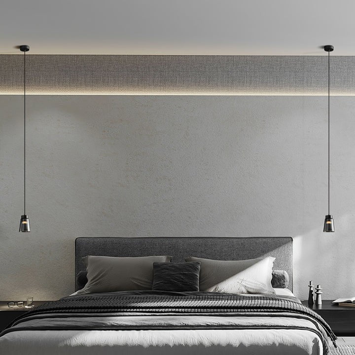 Smoky Gray Aluminum LED Pendant Light