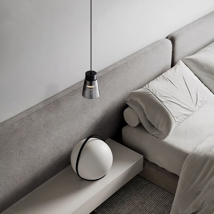 Smoky Gray Aluminum LED Pendant Light