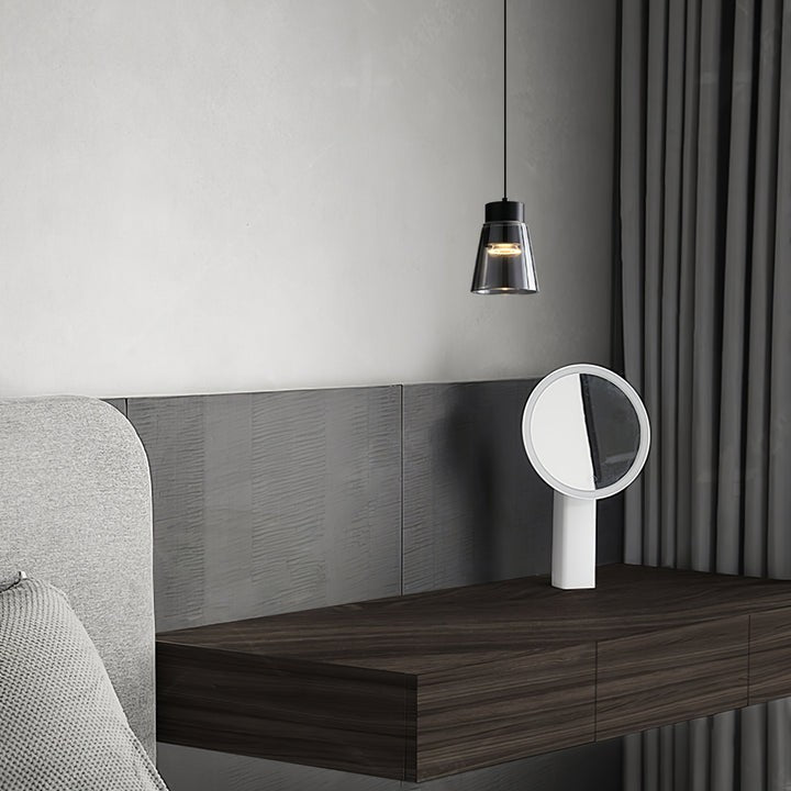 Smoky Gray Aluminum LED Pendant Light