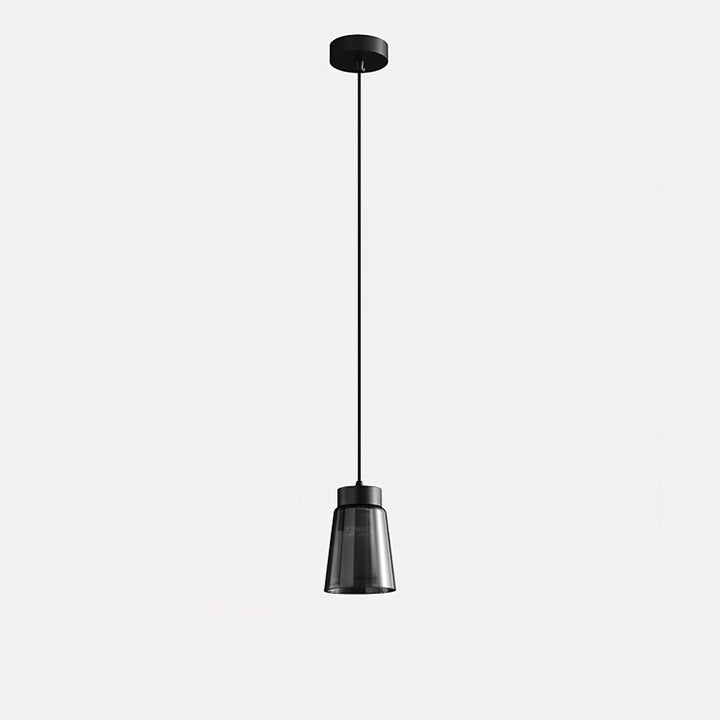 Smoky Gray Aluminum LED Pendant Light