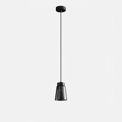 Smoky Gray Aluminum LED Pendant Light