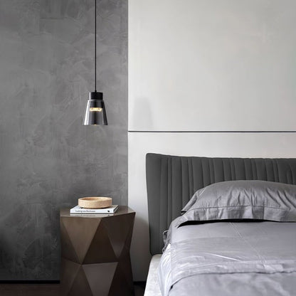 Smoky Gray Aluminum LED Pendant Light