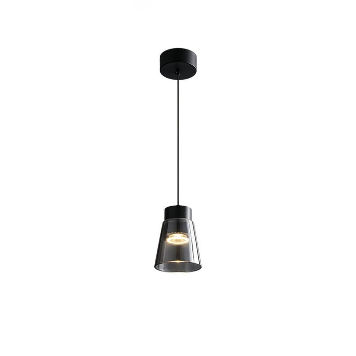 Smoky Gray Aluminum LED Pendant Light