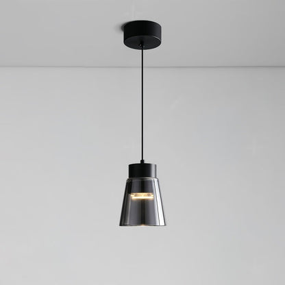 Smoky Gray Aluminum LED Pendant Light
