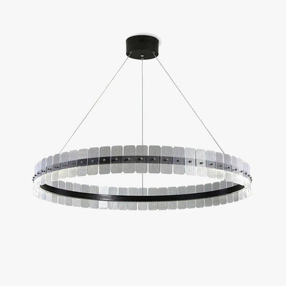 Sparkling LED Acrylic Block Chandelier