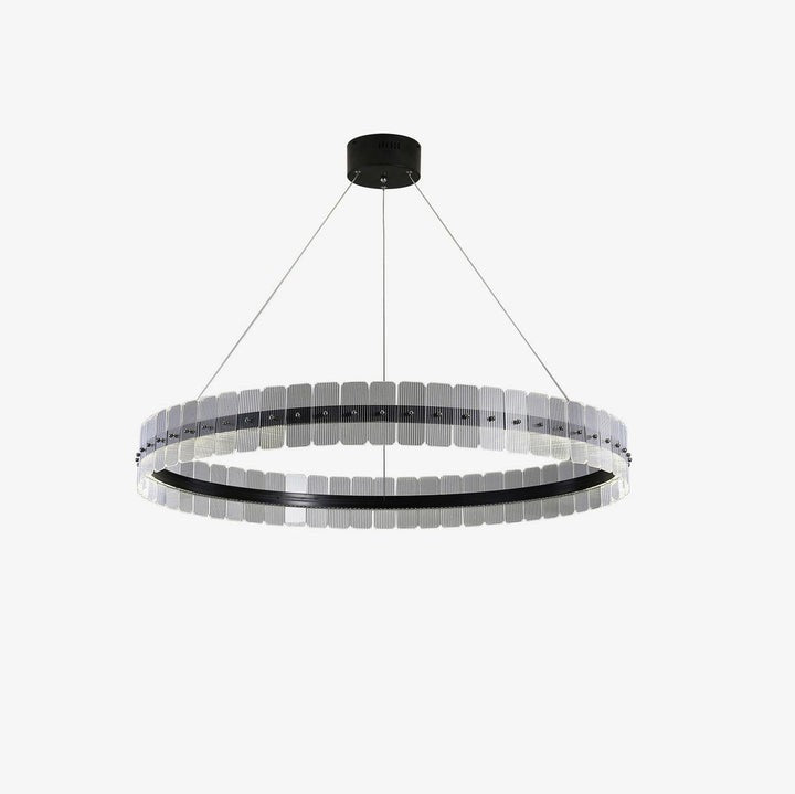 Sparkling LED Acrylic Block Chandelier