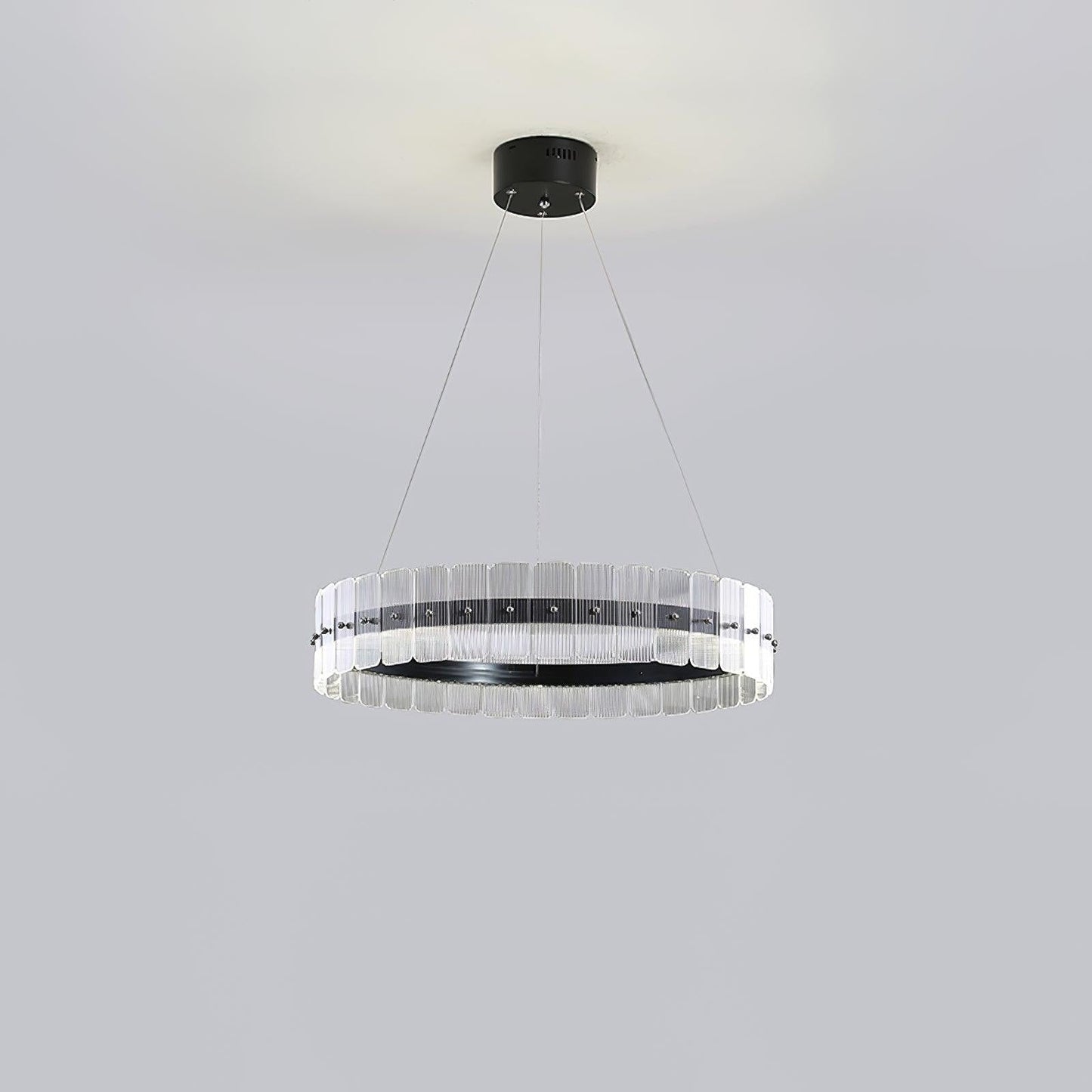 Sparkling LED Acrylic Block Chandelier