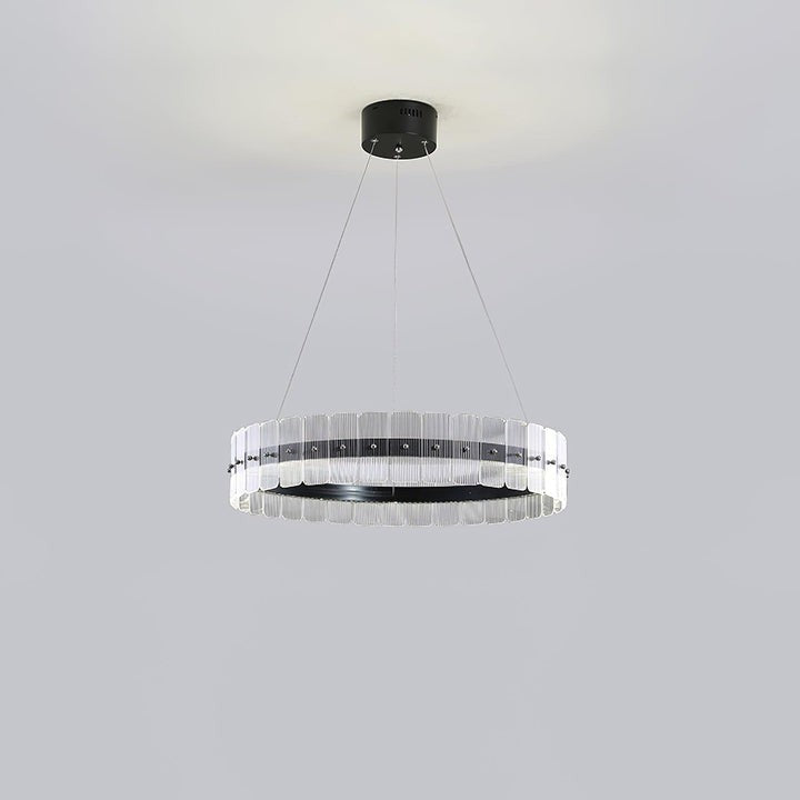 Sparkling LED Acrylic Block Chandelier