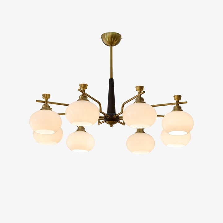 Sphere Glass Globe LED Chandelier