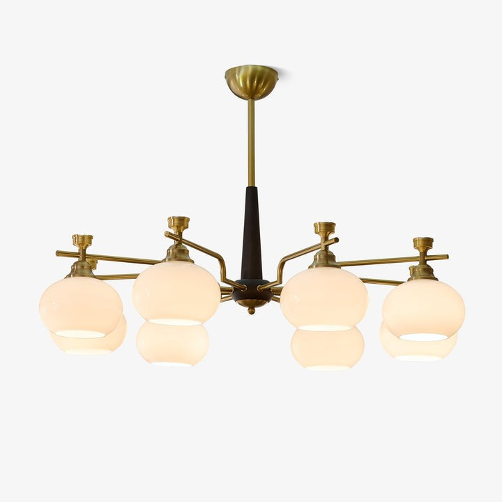 Sphere Glass Globe LED Chandelier
