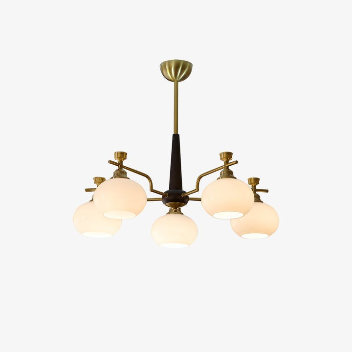 Sphere Glass Globe LED Chandelier