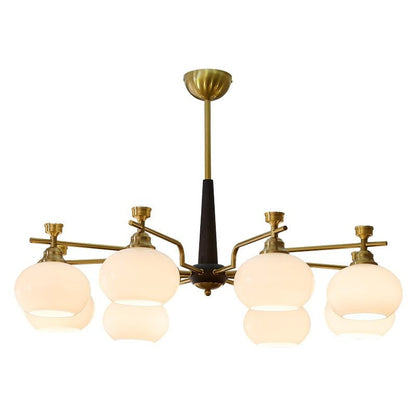 Sphere Glass Globe LED Chandelier