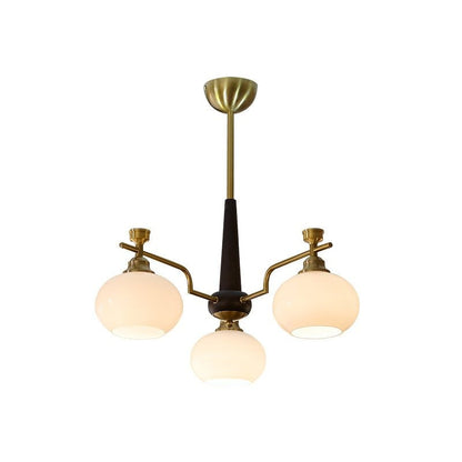 Sphere Glass Globe LED Chandelier