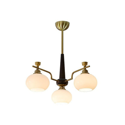 Sphere Glass Globe LED Chandelier