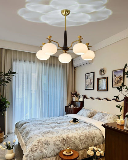 Sphere Glass Globe LED Chandelier