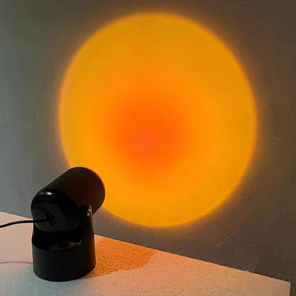 Sunset Glow LED Projection Table Lamp